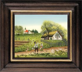Postkartenserie mittel Frühling 