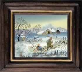 Postkartenserie mittel Winter 