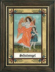 Schutzengel Pfeil Mädchen 4 Gold 