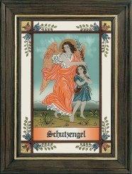 Schutzengel Pfeil Mädchen 4 Weiß 
