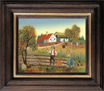 Postkartenserie mittel Herbst 