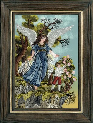 Schutzengel Ablinger Bub 4 Blau 