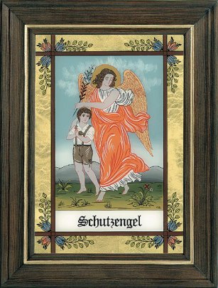 Schutzengel Pfeil Bub 4 Gold 