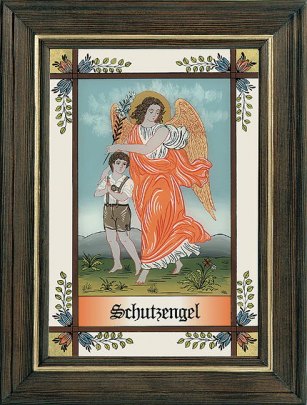 Schutzengel Pfeil Bub 4 Weiß 