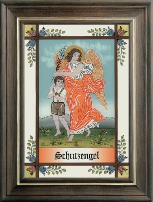 Schutzengel Pfeil Bub 5 Weiß 